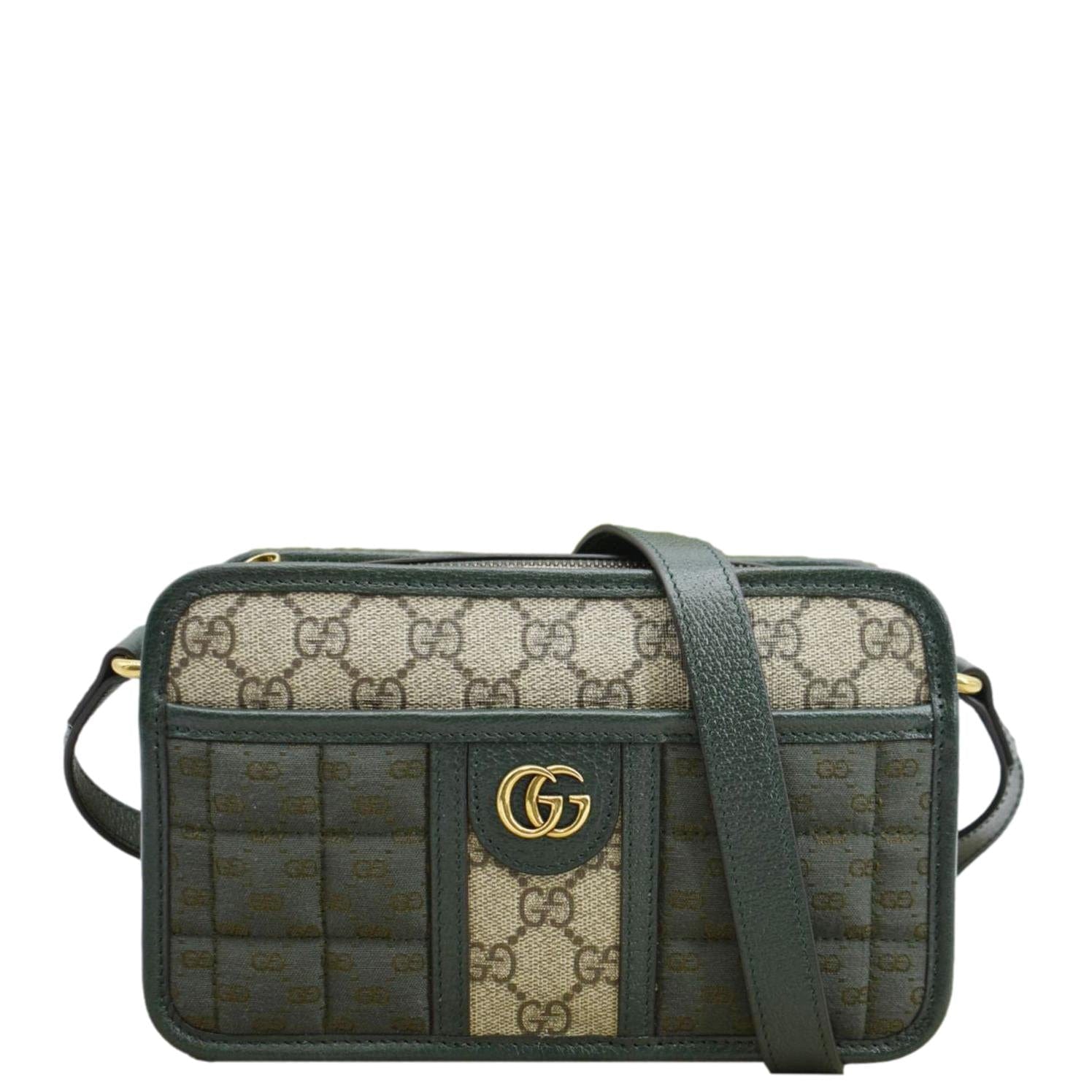 Gucci Mini Supreme Crossbody Bag Canvas Quilted