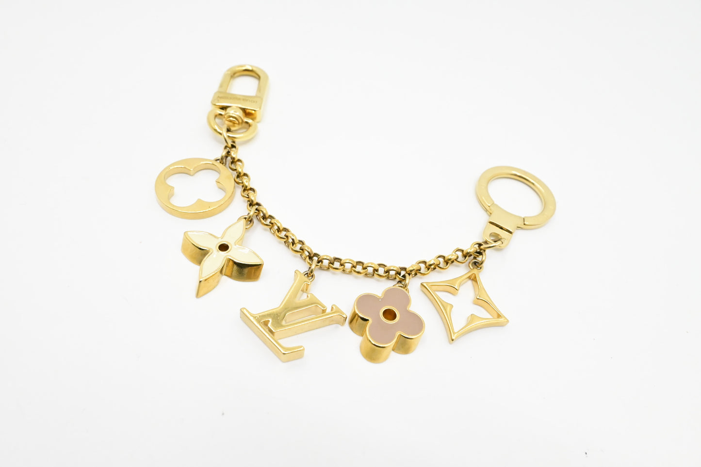 Louis Vuitton Flower Charm Monogram Key Chain