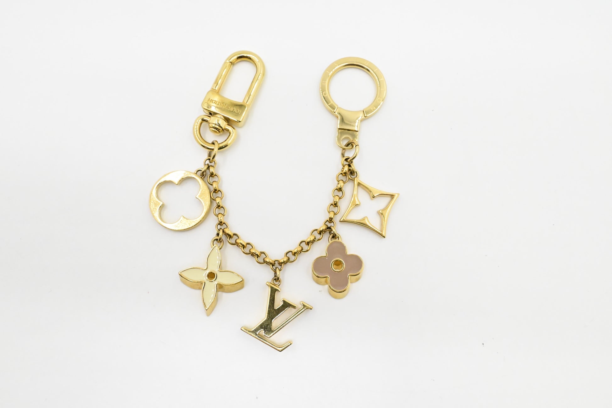 Louis Vuitton Flower Charm Monogram Key Chain