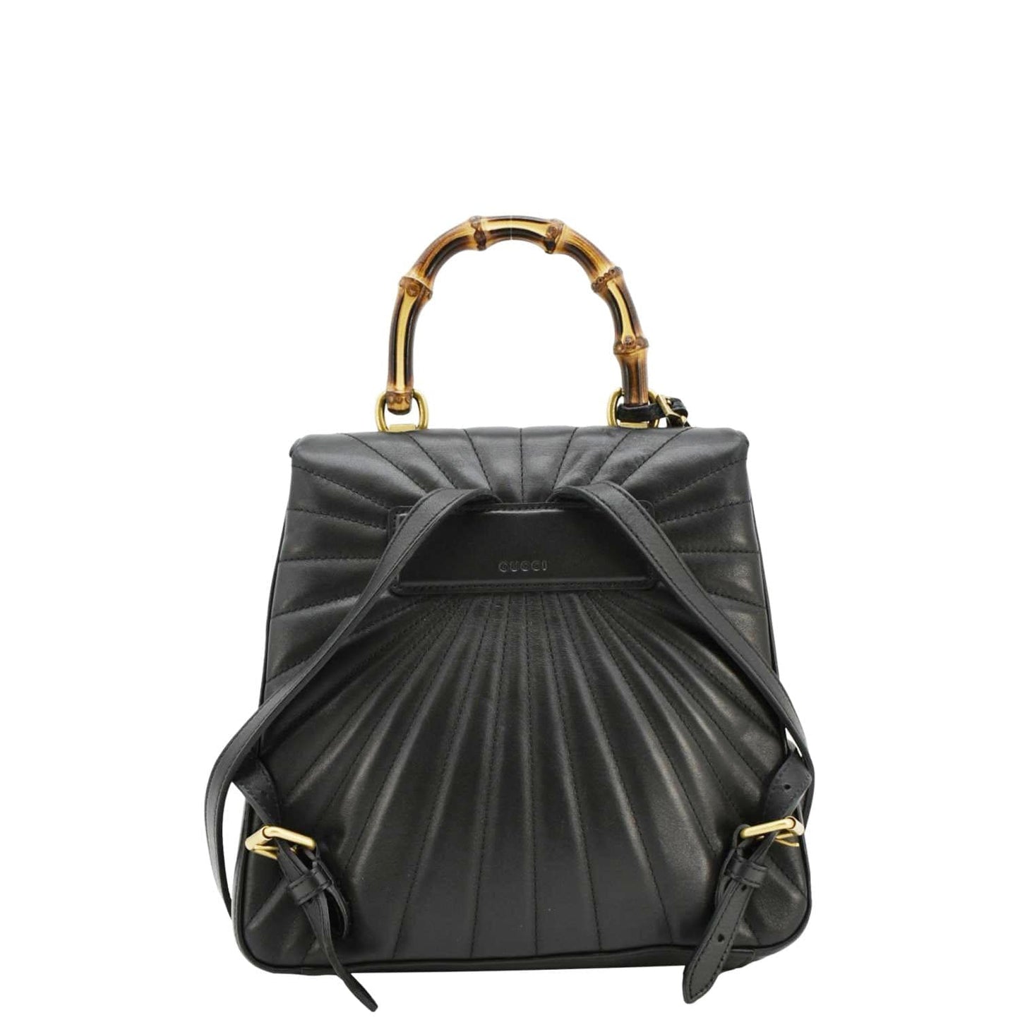 Gucci Queen Margaret Bee Backpack Leather Quilted