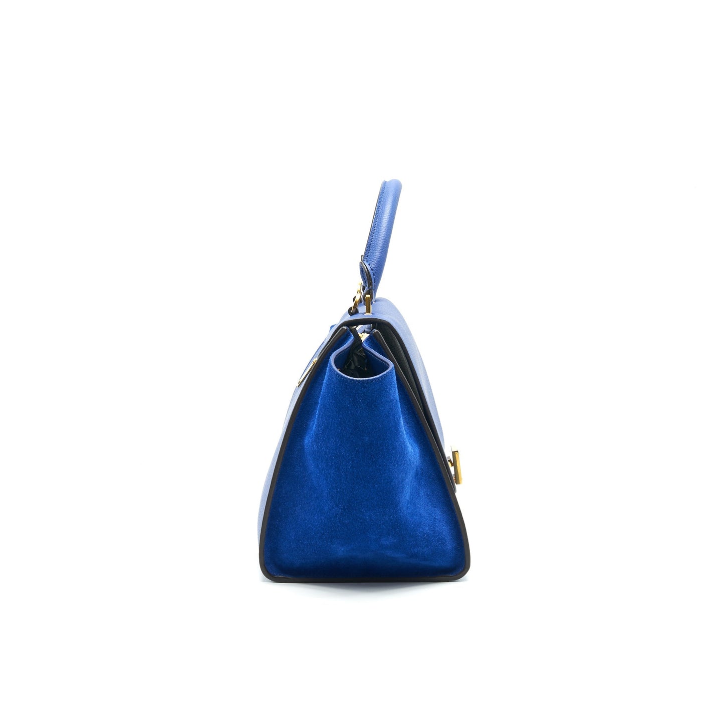 Celine Trapeze With Handbag Blue Travel Bag