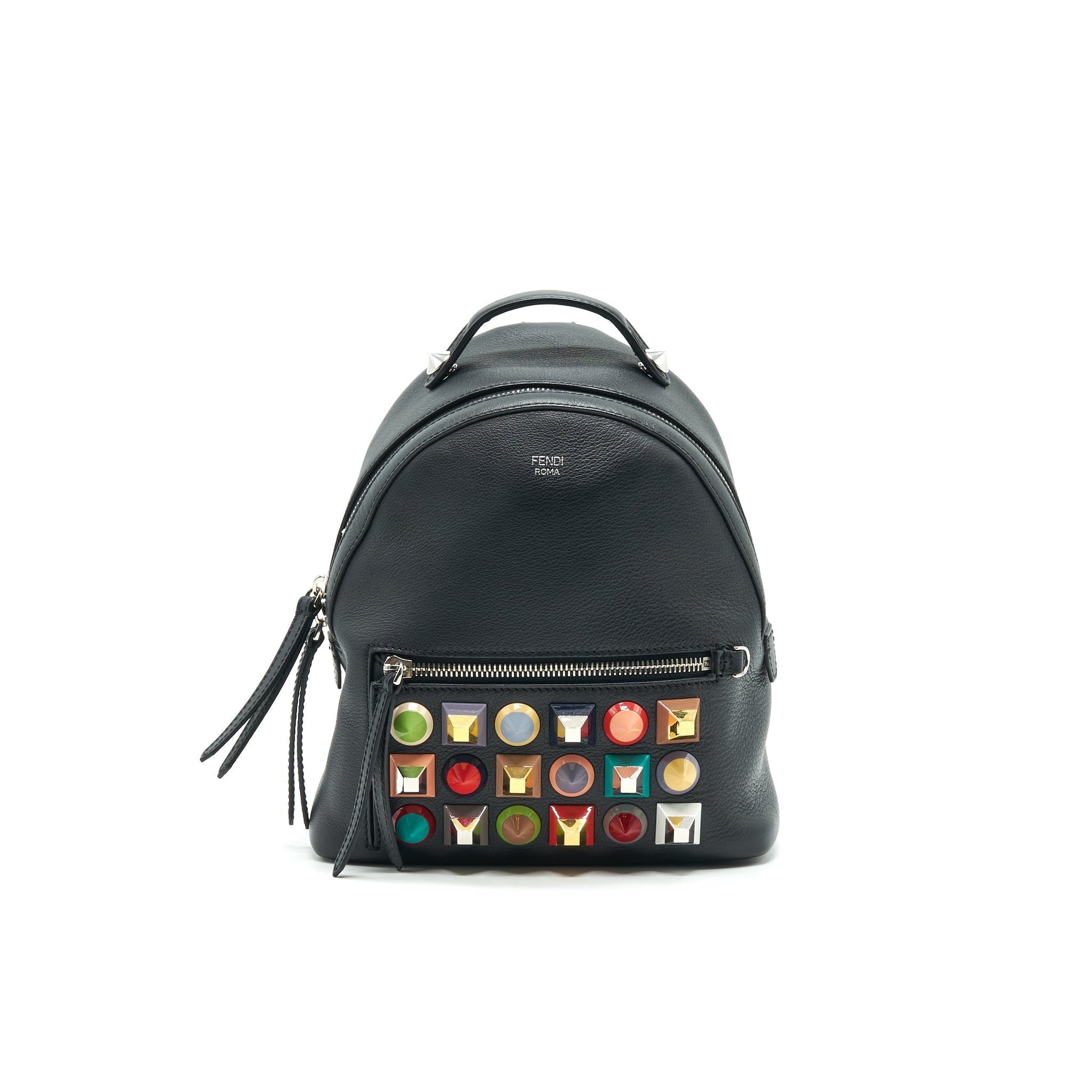 Fendi Zaino Backpack Nero Mini