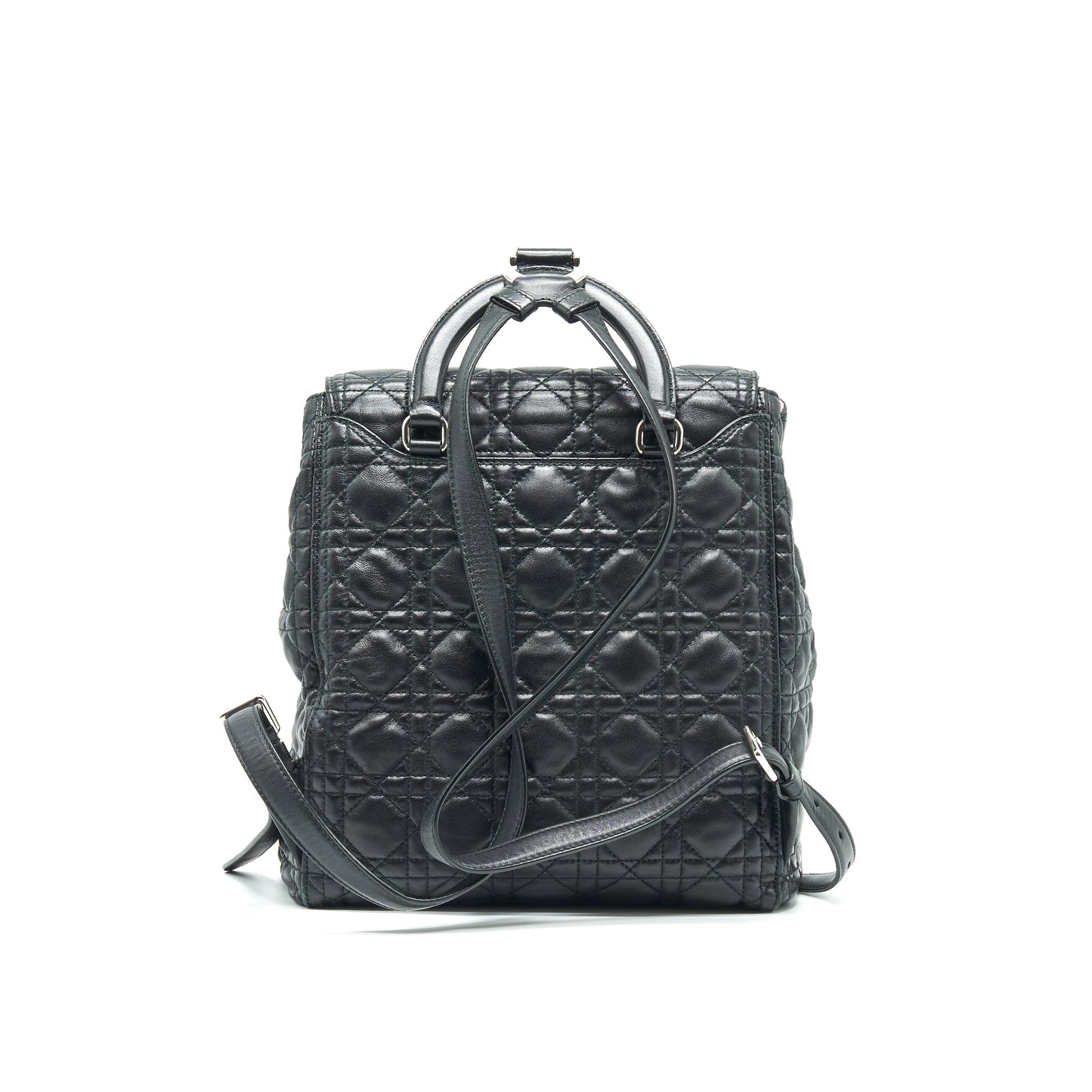 Dior Christian Backpack Handbag Black