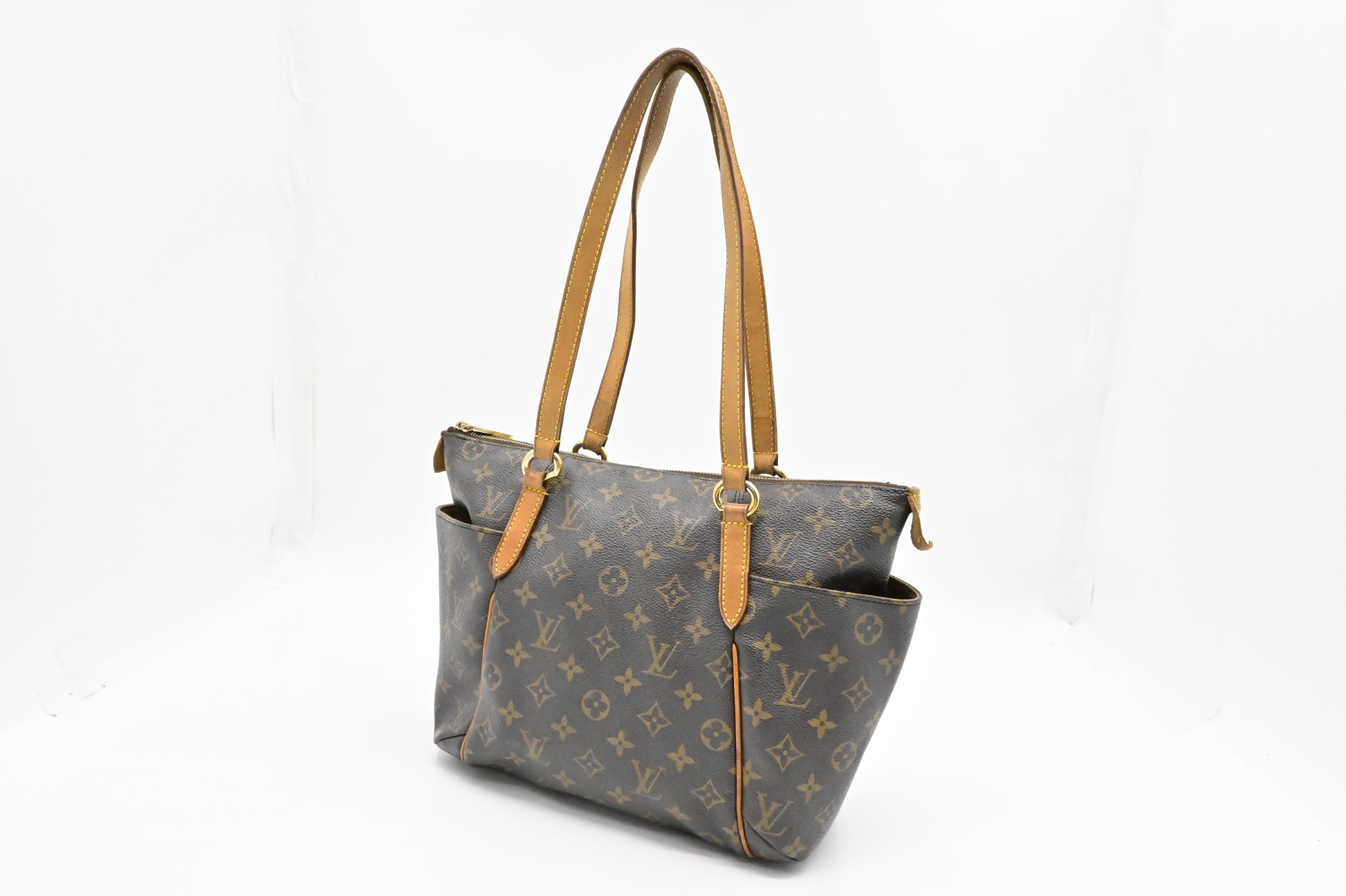Louis Vuitton Totally Monogram PM Canvas Handbag Canvas 2