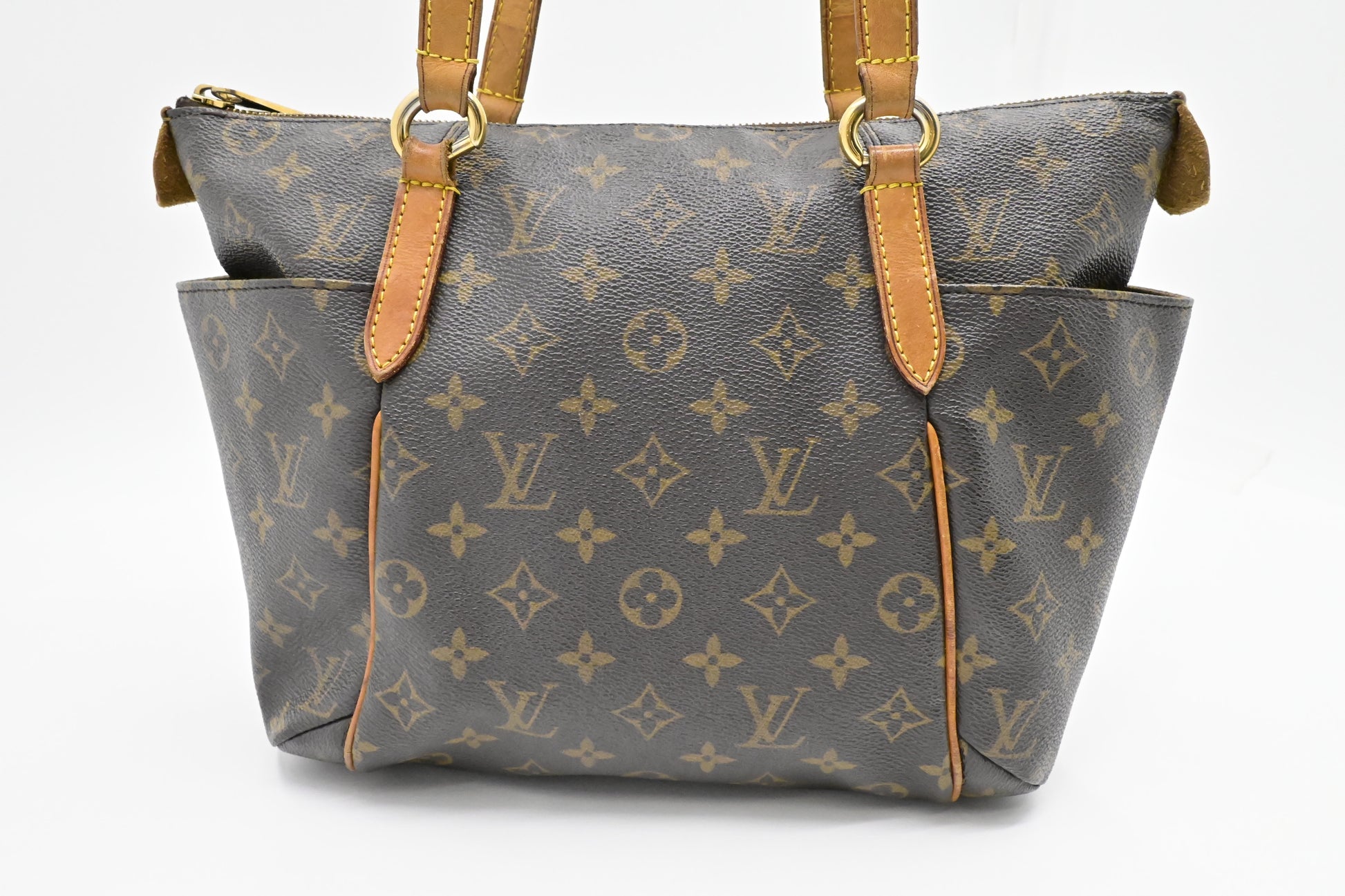 Louis Vuitton Totally Monogram PM Canvas Handbag Canvas 2