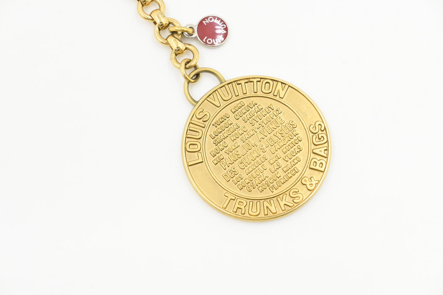 Louis Vuitton Globe Trunks Charm Key Chain