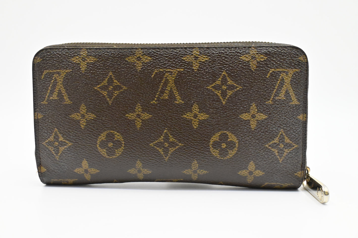 Louis Vuitton Zippy Monogram Canvas Wallet Case Canvas 2