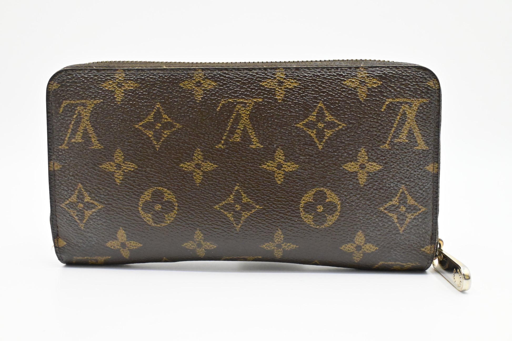 Louis Vuitton Zippy Monogram Canvas Wallet Case Canvas 2