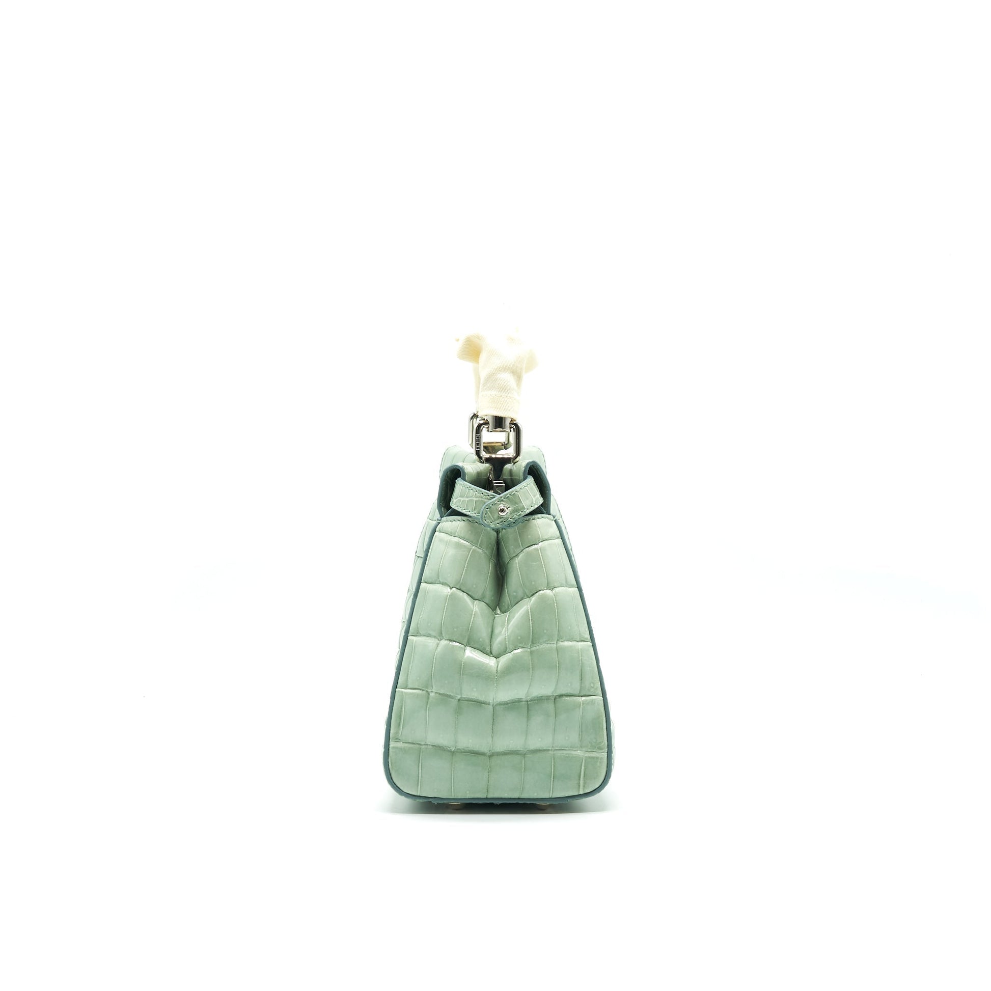 Fendi Iconic Handbag Green Travel Bag