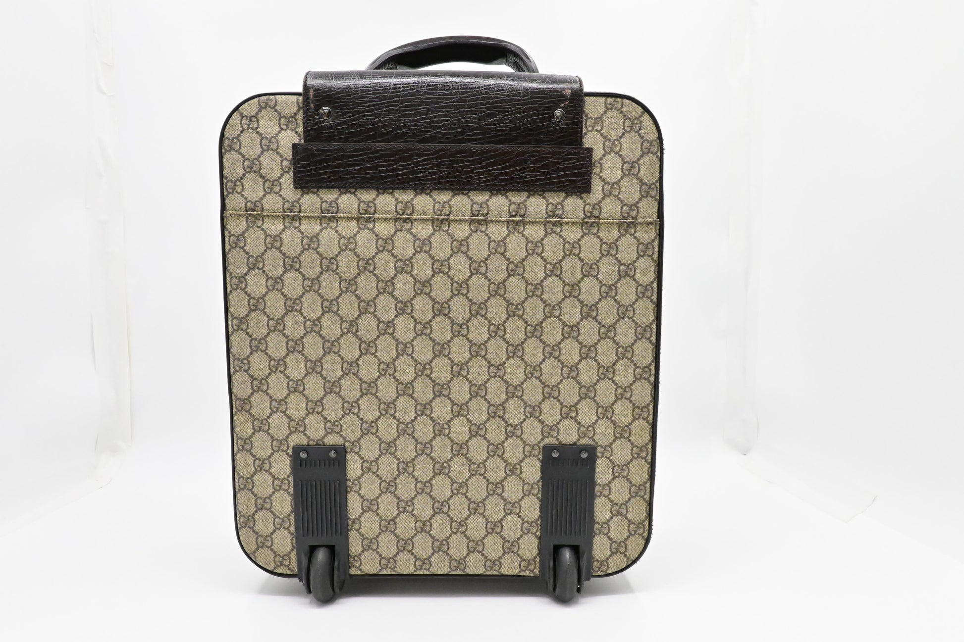 Gucci Suitcase GG Supreme Canvas Small Travel Bag