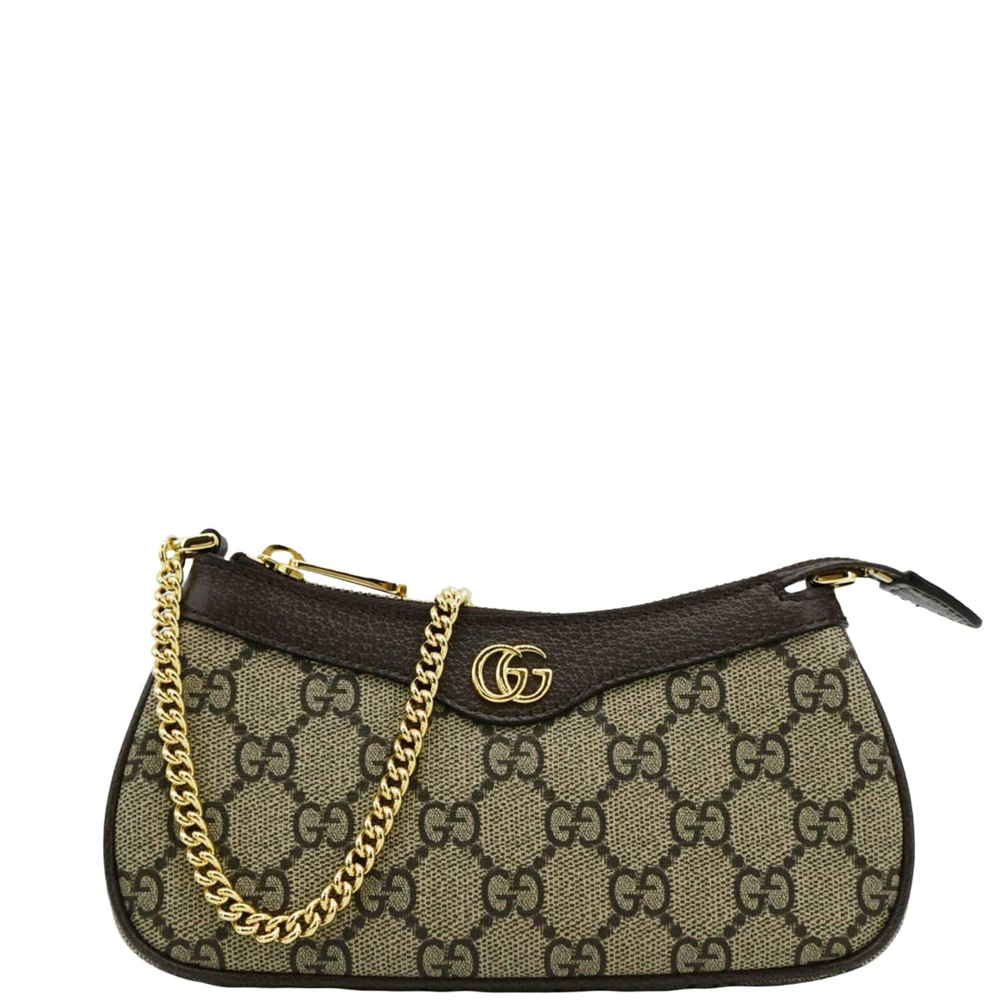 Gucci Ophidia Supreme Shoulder Bag Canvas Beige Mini Bag