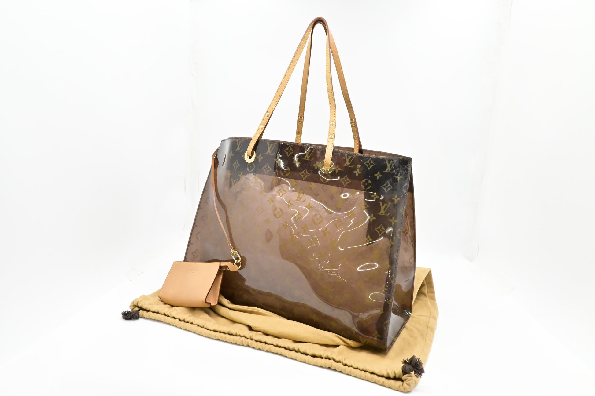 Louis Vuitton Cabas Cruise Clear Ambre PVC Handbag Pvc 1