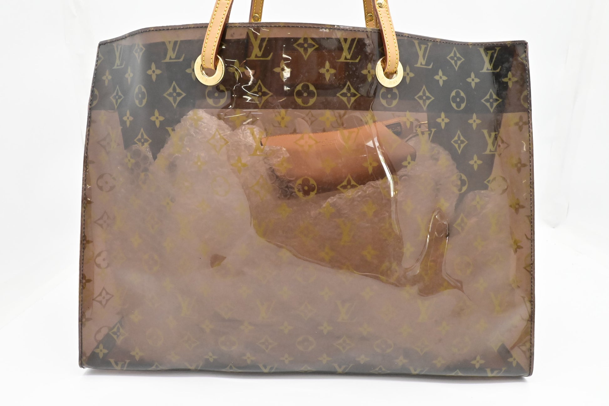Louis Vuitton Cabas Cruise Clear Ambre PVC Handbag Pvc 1