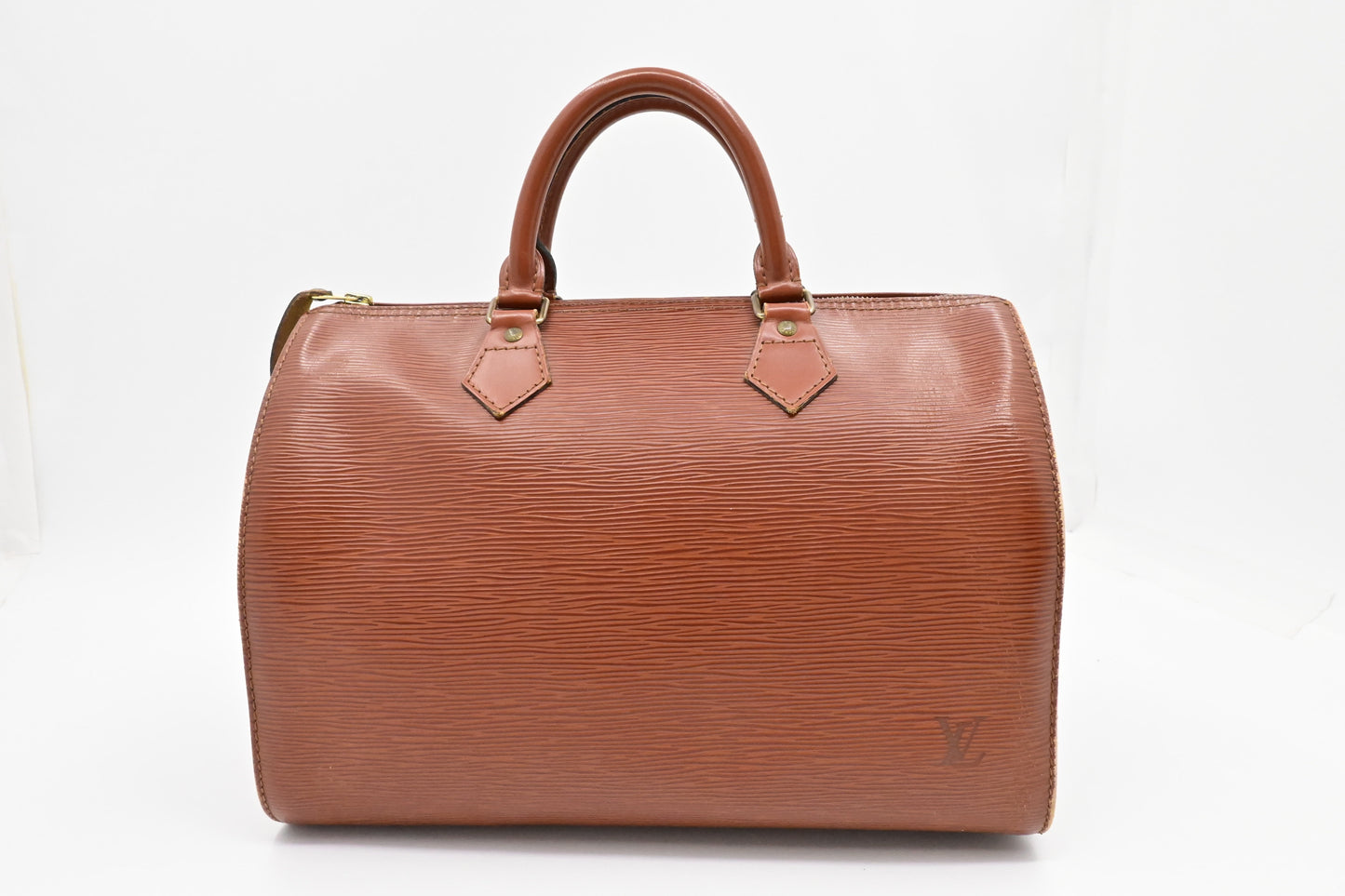 Louis Vuitton Speedy 30 Kenyan Fauve Brown Leather Epi Handbag
