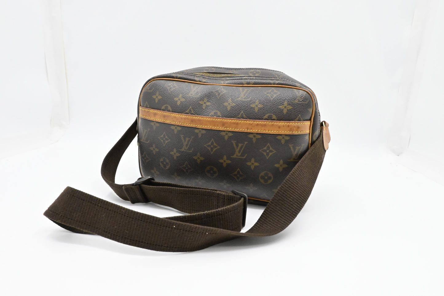Louis Vuitton Reporter Monogram PM Canvas Handbag Canvas 1