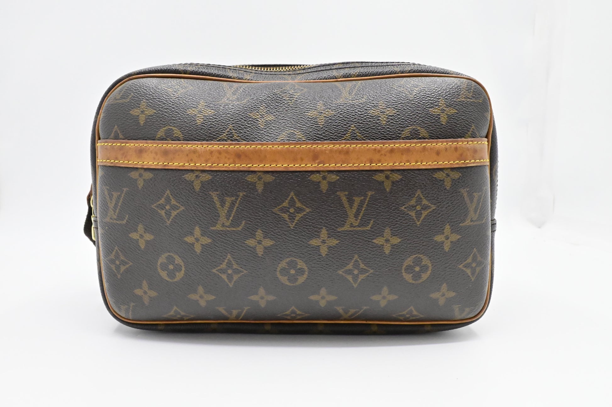 Louis Vuitton Reporter Monogram PM Canvas Handbag Canvas 1