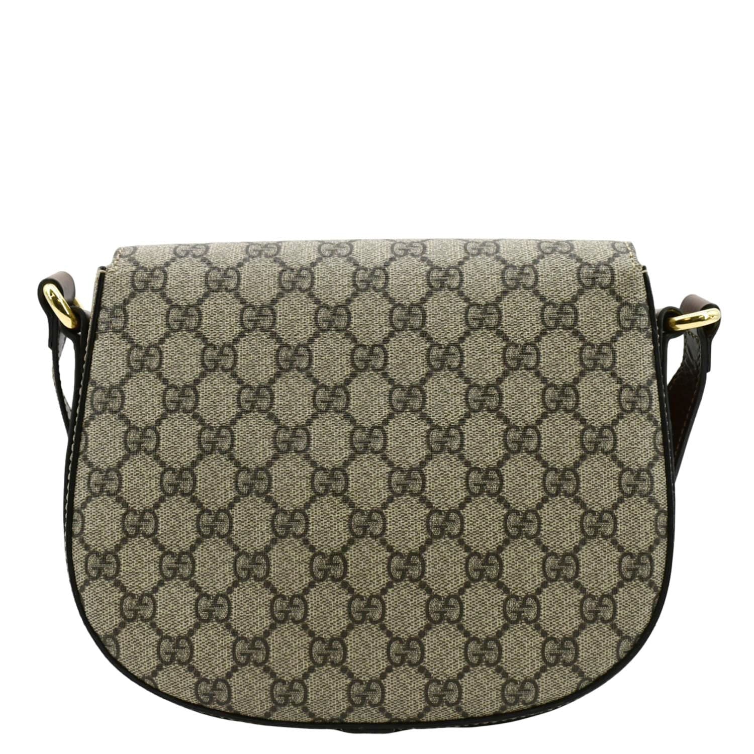 Gucci Ophidia Messenger Bag Canvas Beige Crossbody Bag Messenger 432150