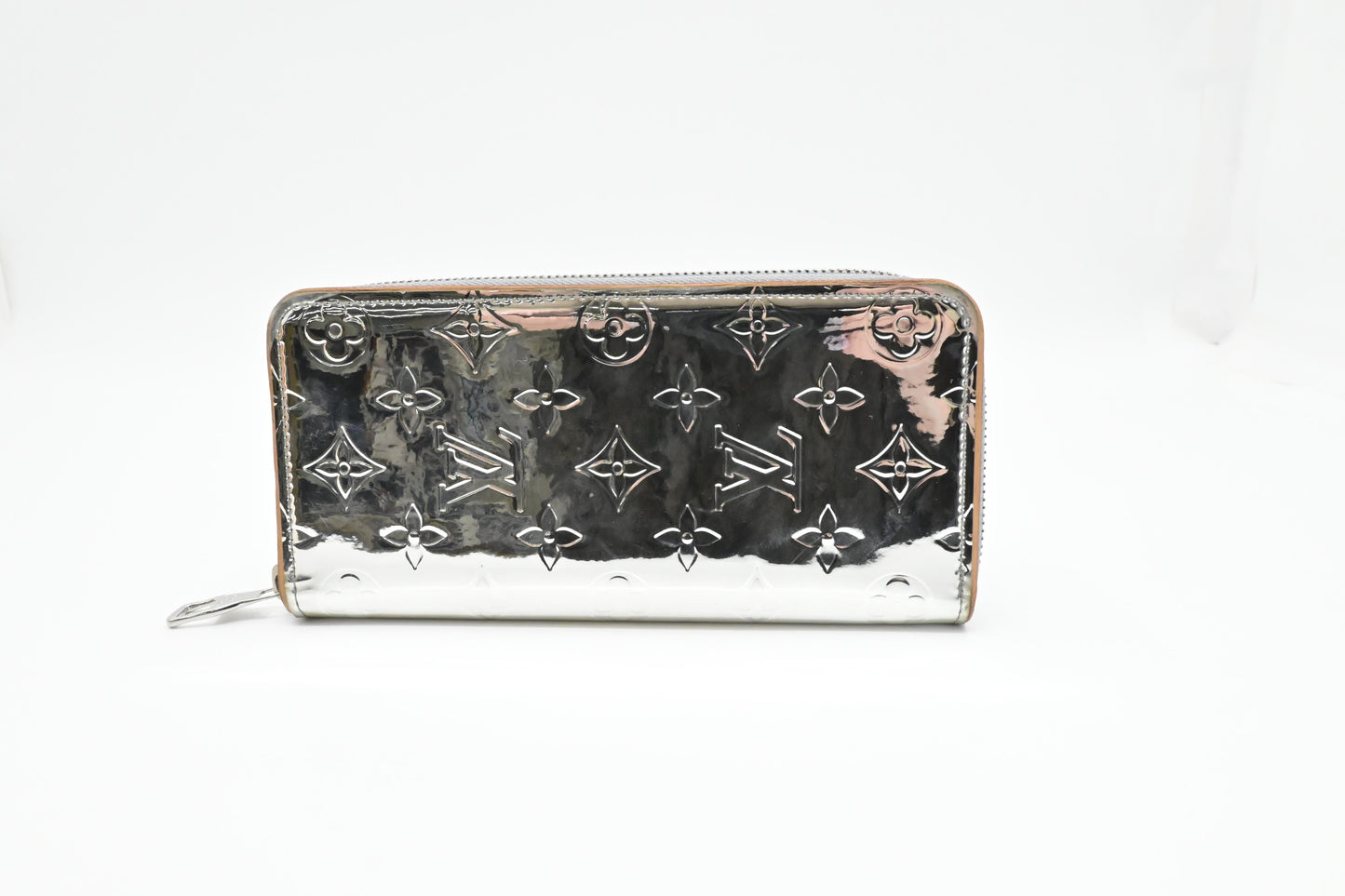 Louis Vuitton Zippy Vertical Monogram Canvas Wallet Case Canvas 1