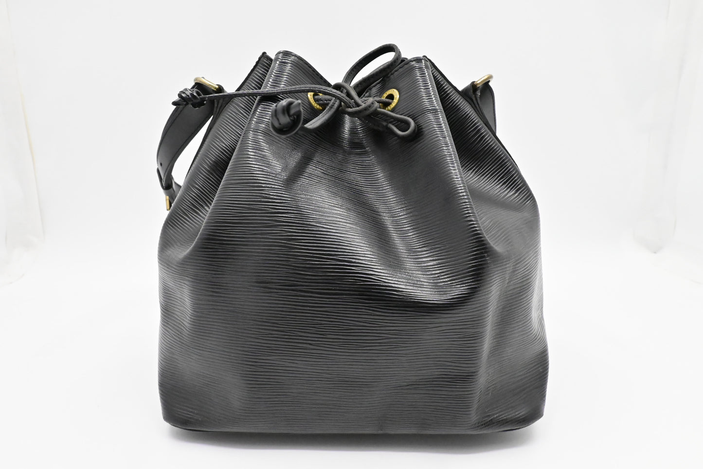Louis Vuitton Noe Epi Leather Black Handbag