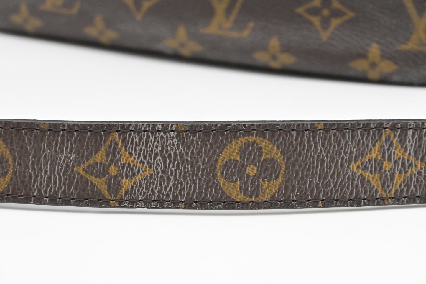 Louis Vuitton Pallas BB & Raisin Monogram Canvas Leather Handbag