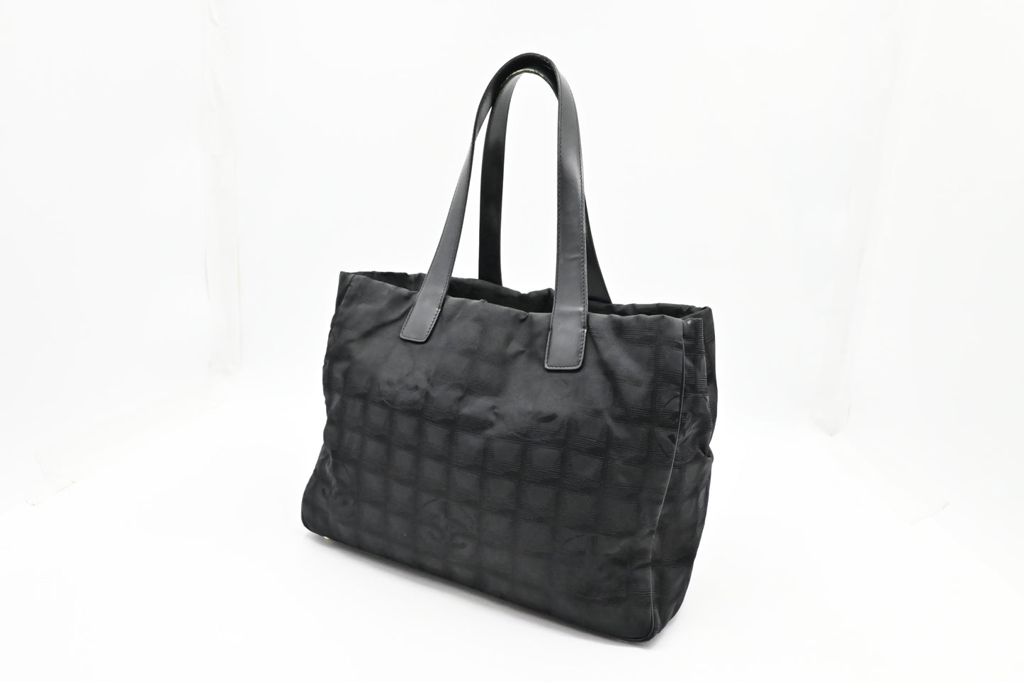 Chanel New Line Black Canvas Travel Bag Canvas 2