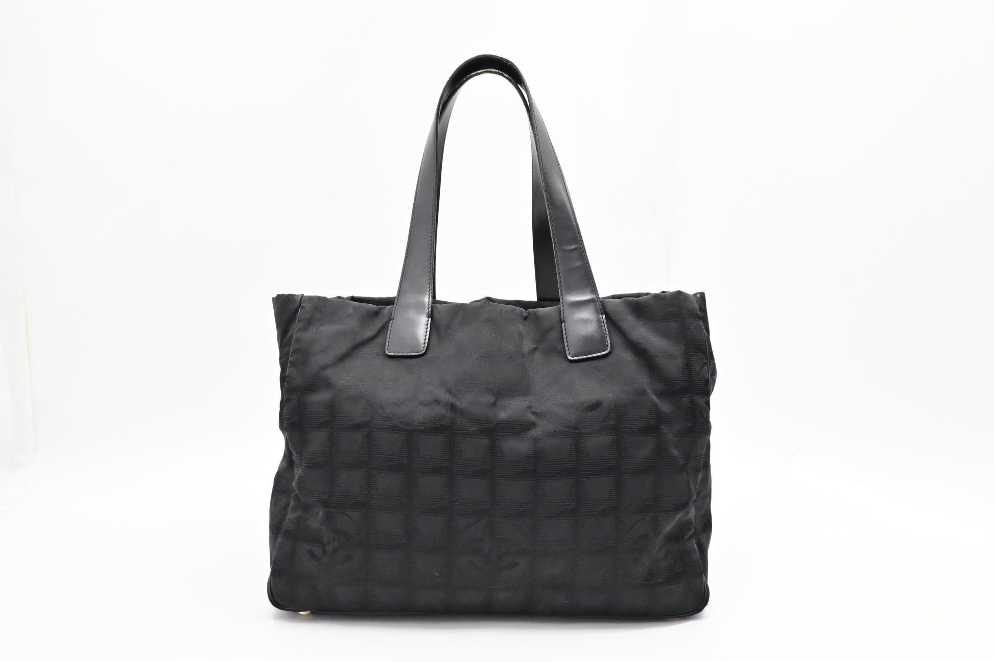 Chanel New Line Black Canvas Travel Bag Canvas 2