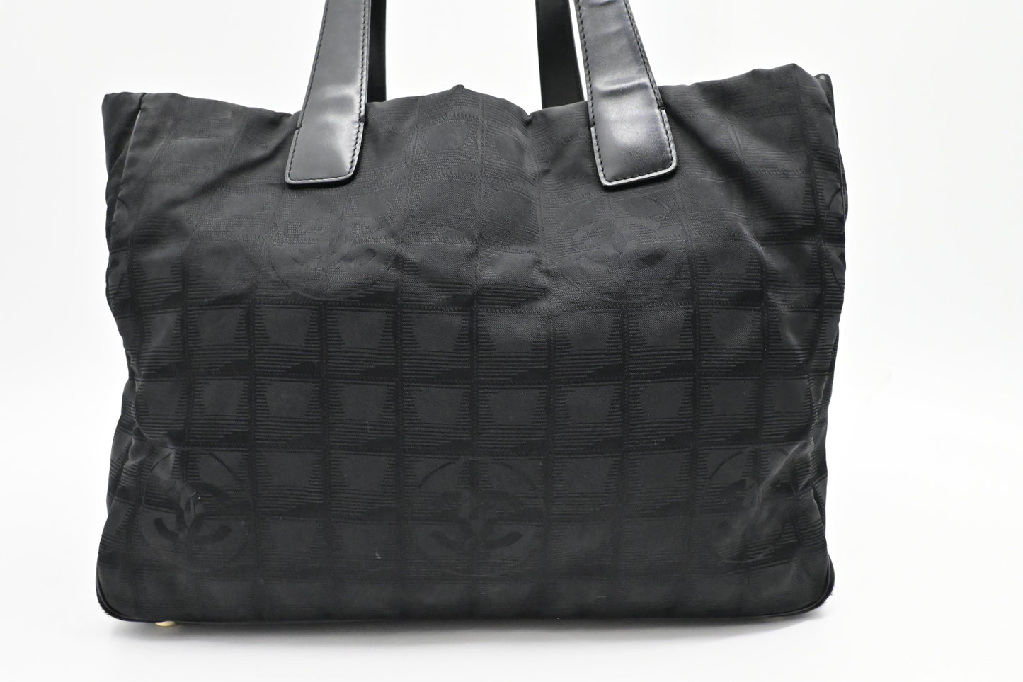 Chanel New Line Black Canvas Travel Bag Canvas 2