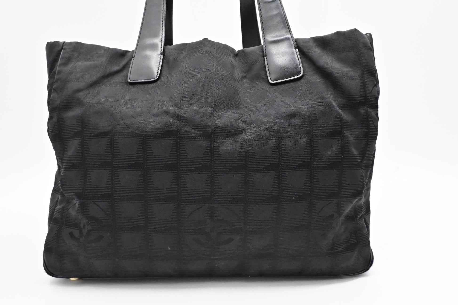 Chanel New Line Black Canvas Travel Bag Canvas 2