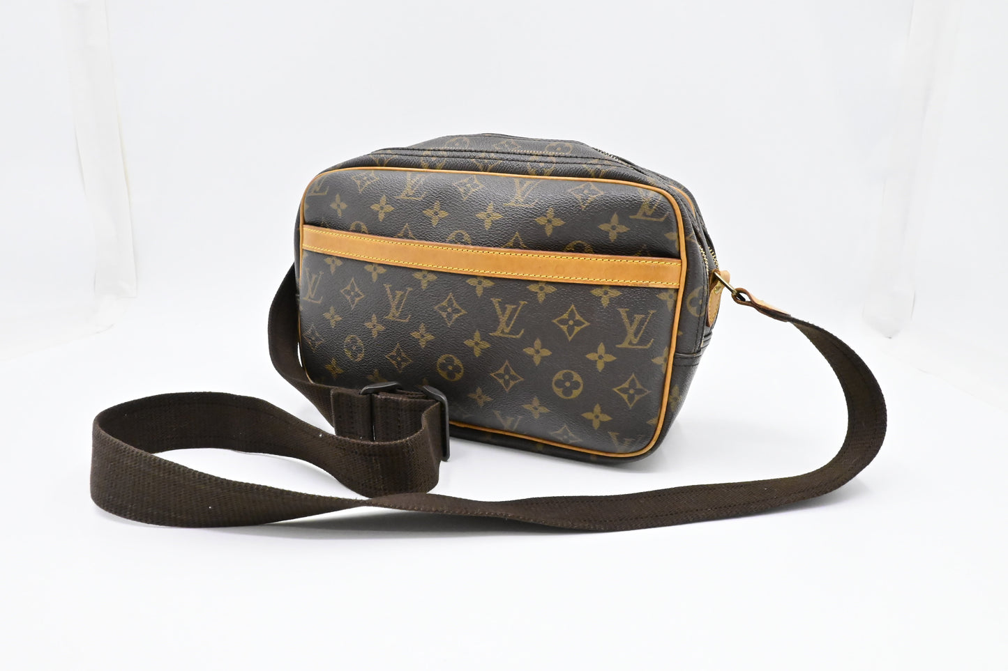 Louis Vuitton Reporter Monogram PM Canvas Handbag Canvas 3