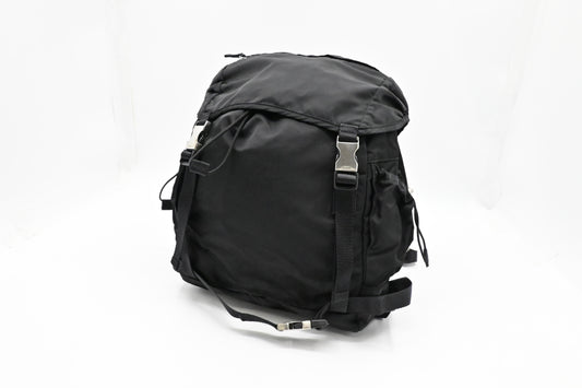Prada Hiking Backpack In Handbag Nylon Black