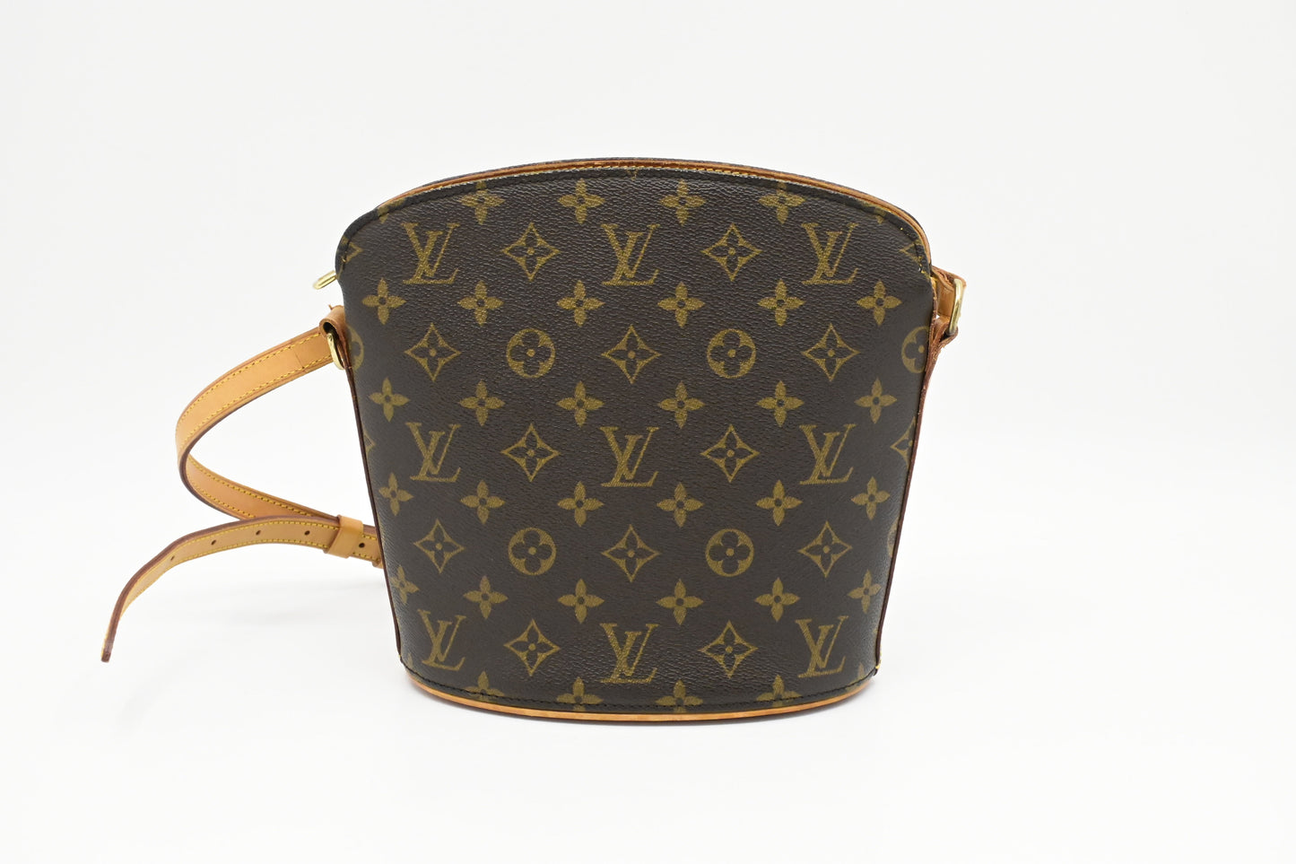 Louis Vuitton Drouot Monogram Canvas Handbag Canvas 7
