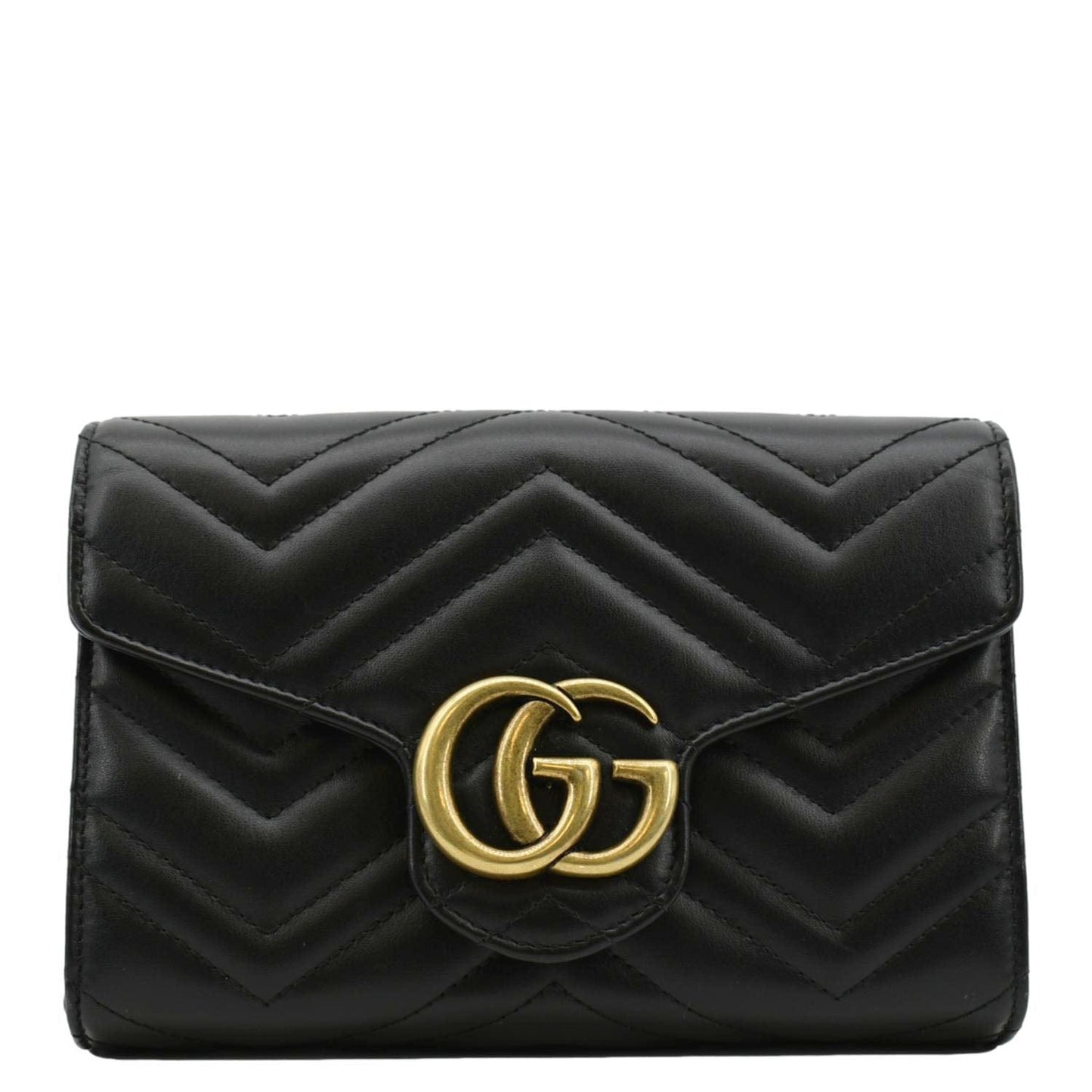 Gucci Marmont Mini Crossbody Bag Leather Matelasse Mini 474576