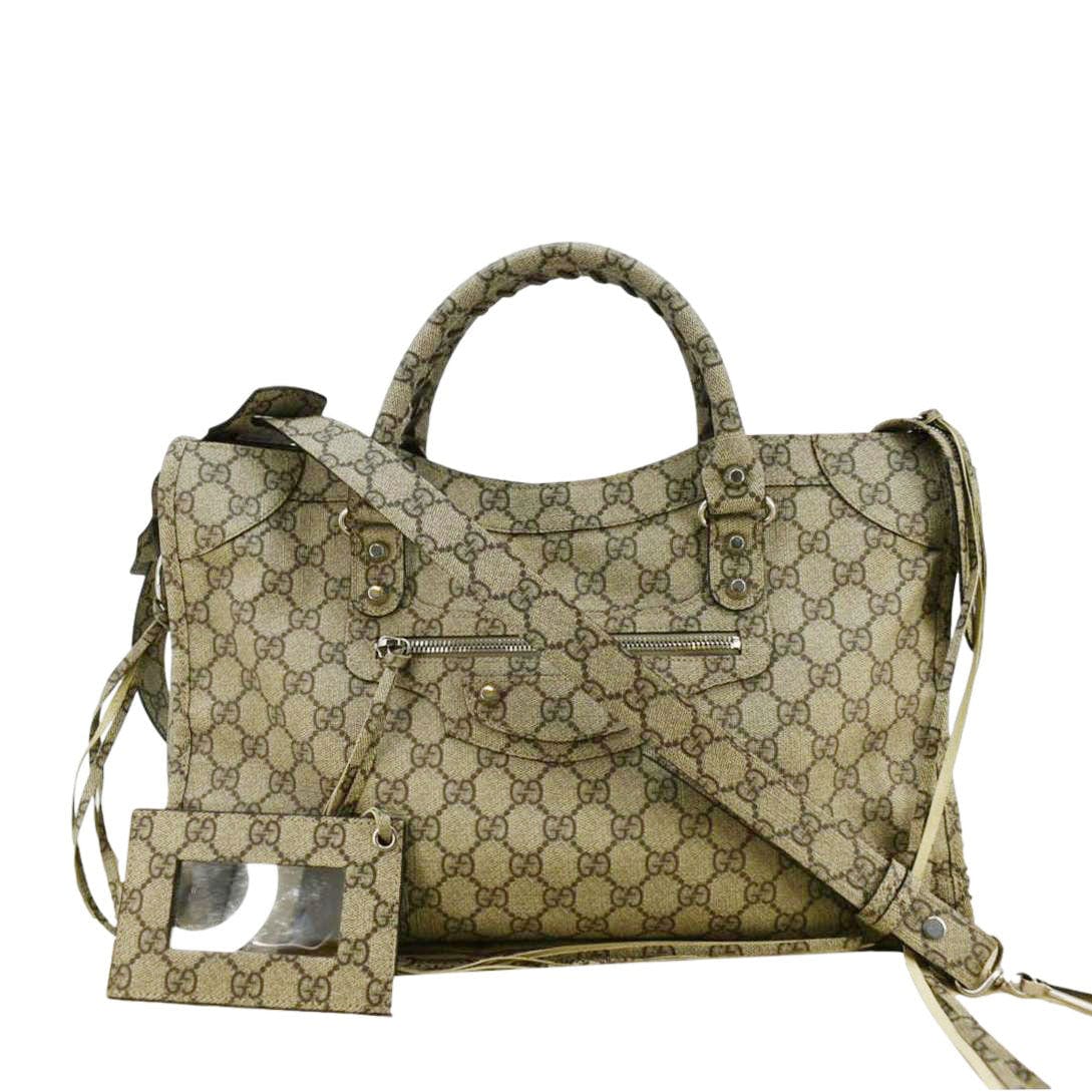 Gucci The Hacker Project Neo Supreme Tote Bag Beige Shoulder Bag