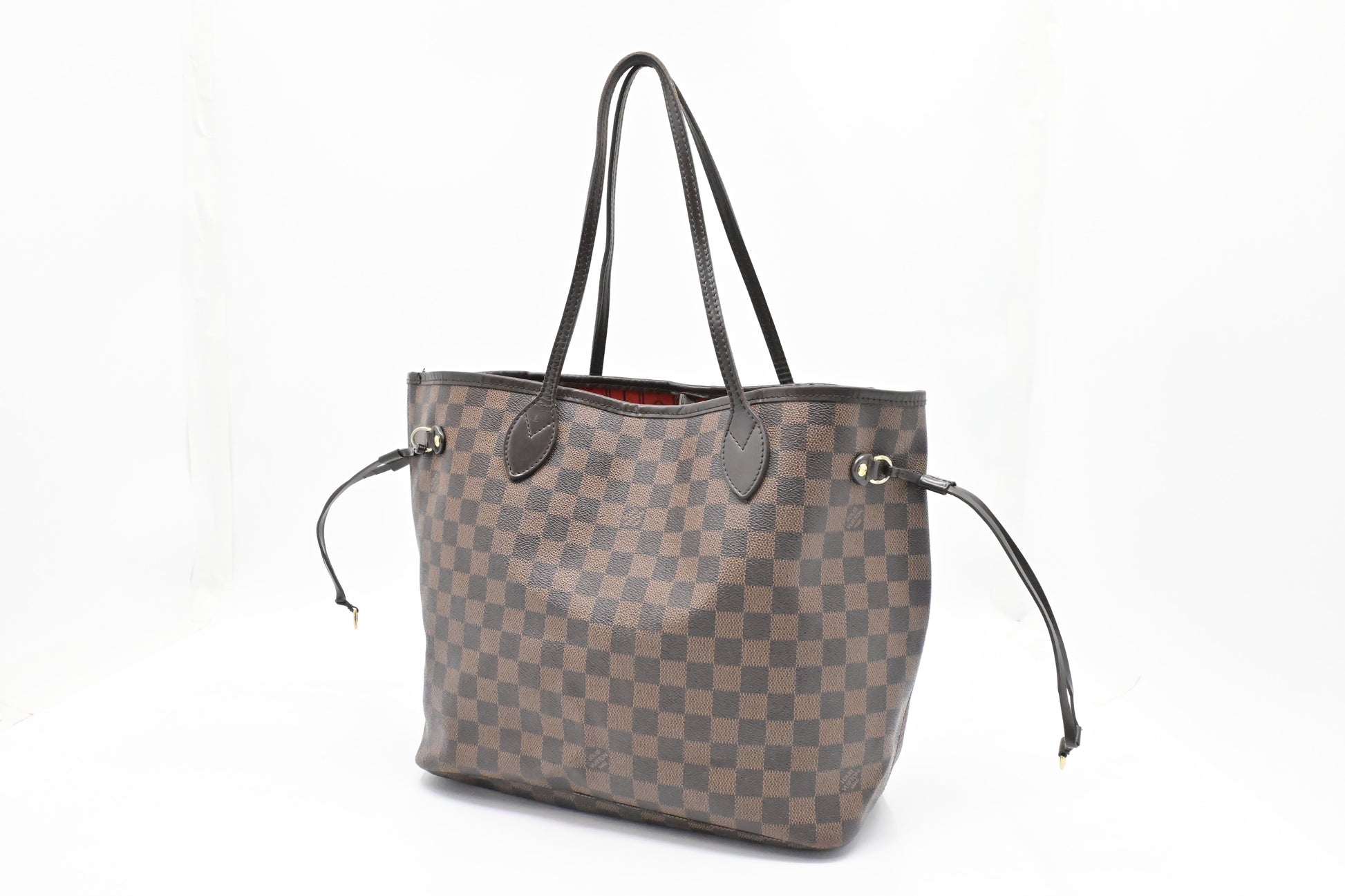Louis Vuitton Neverfull MM Ebene Damier Canvas Tote Bag Canvas 5