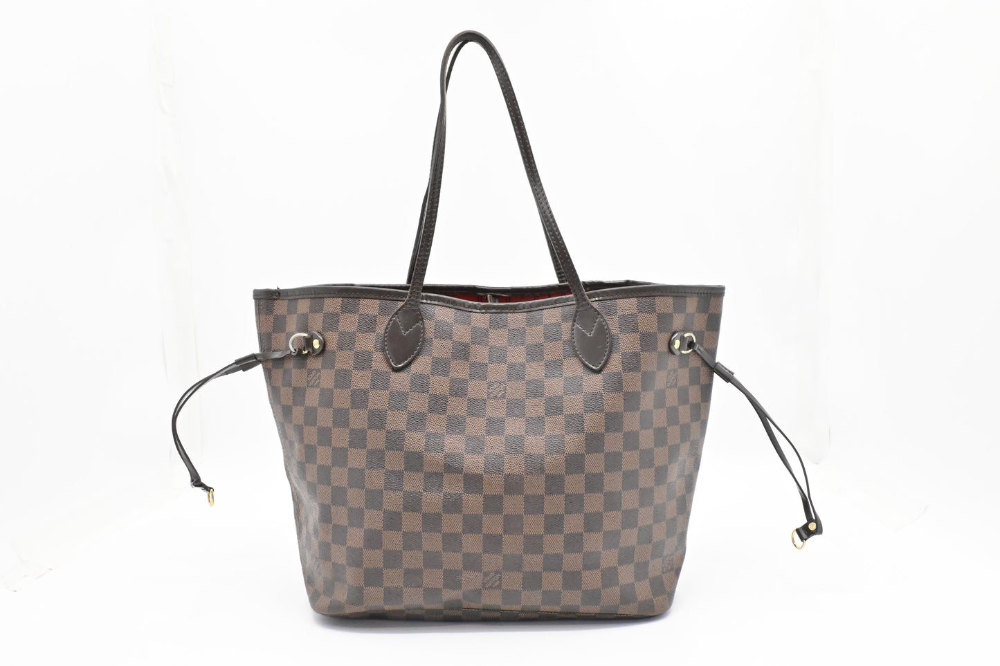 Louis Vuitton Neverfull MM Ebene Damier Canvas Tote Bag Canvas 5