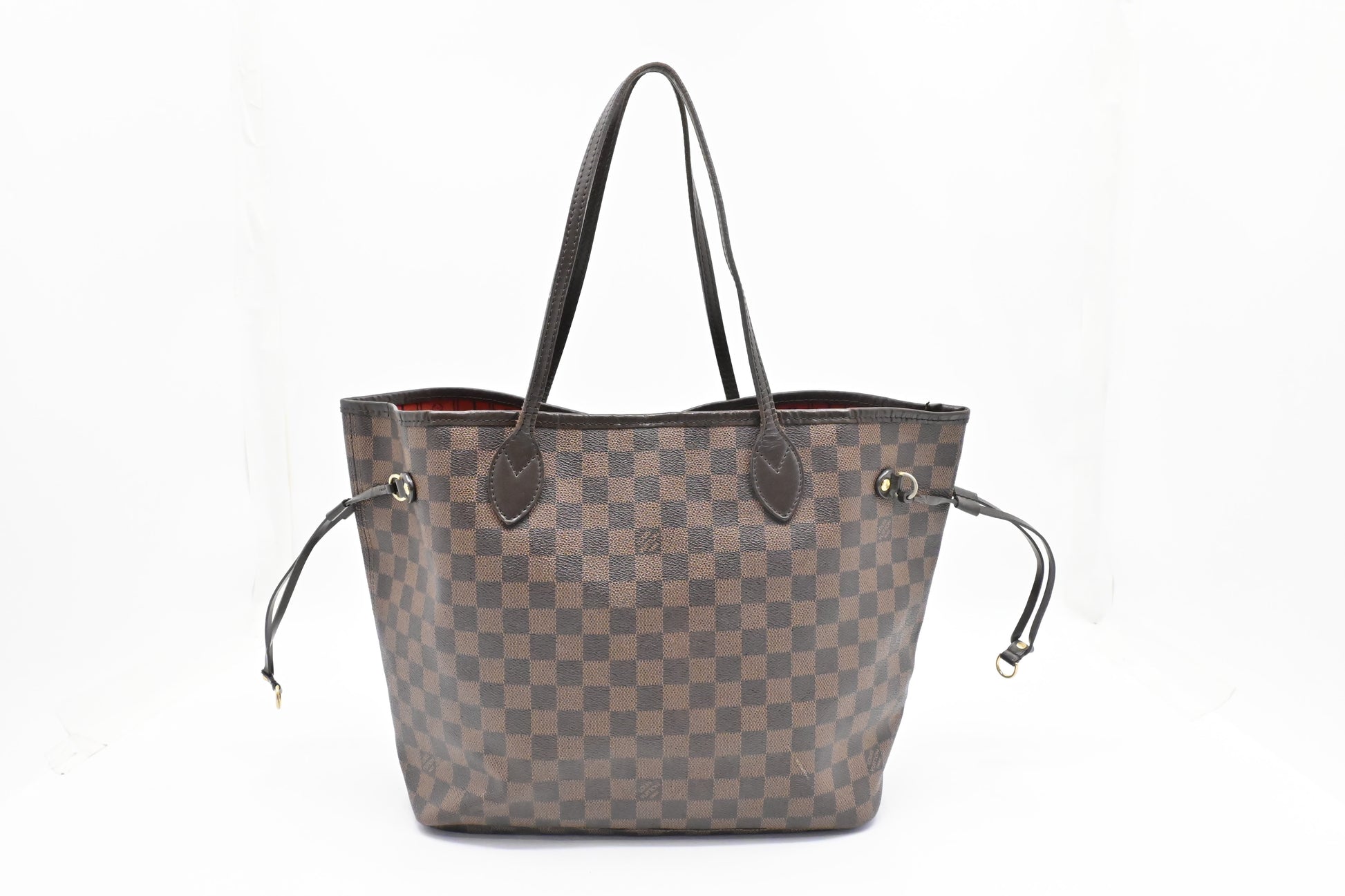 Louis Vuitton Neverfull MM Ebene Damier Canvas Tote Bag Canvas 5