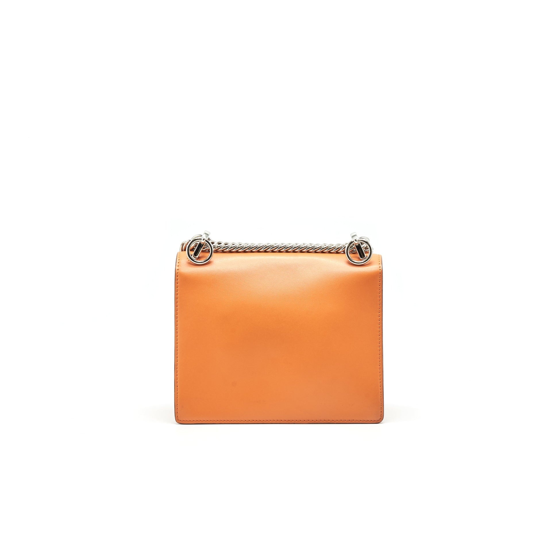 Fendi Kan Purse Orange Mini Small Shoulder Bag