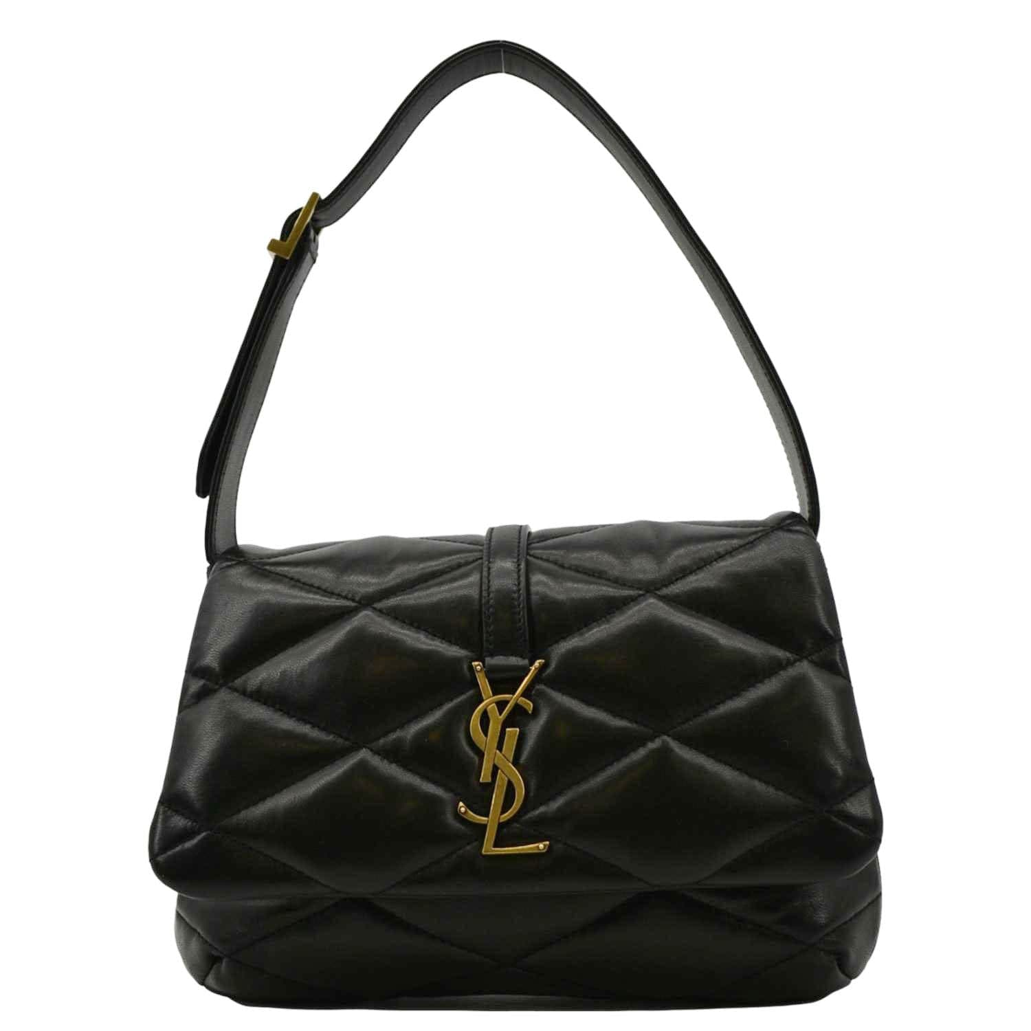 YSL Saint Laurent Saint Le Hobo Bag Leather Quilted Shoulder Bag
