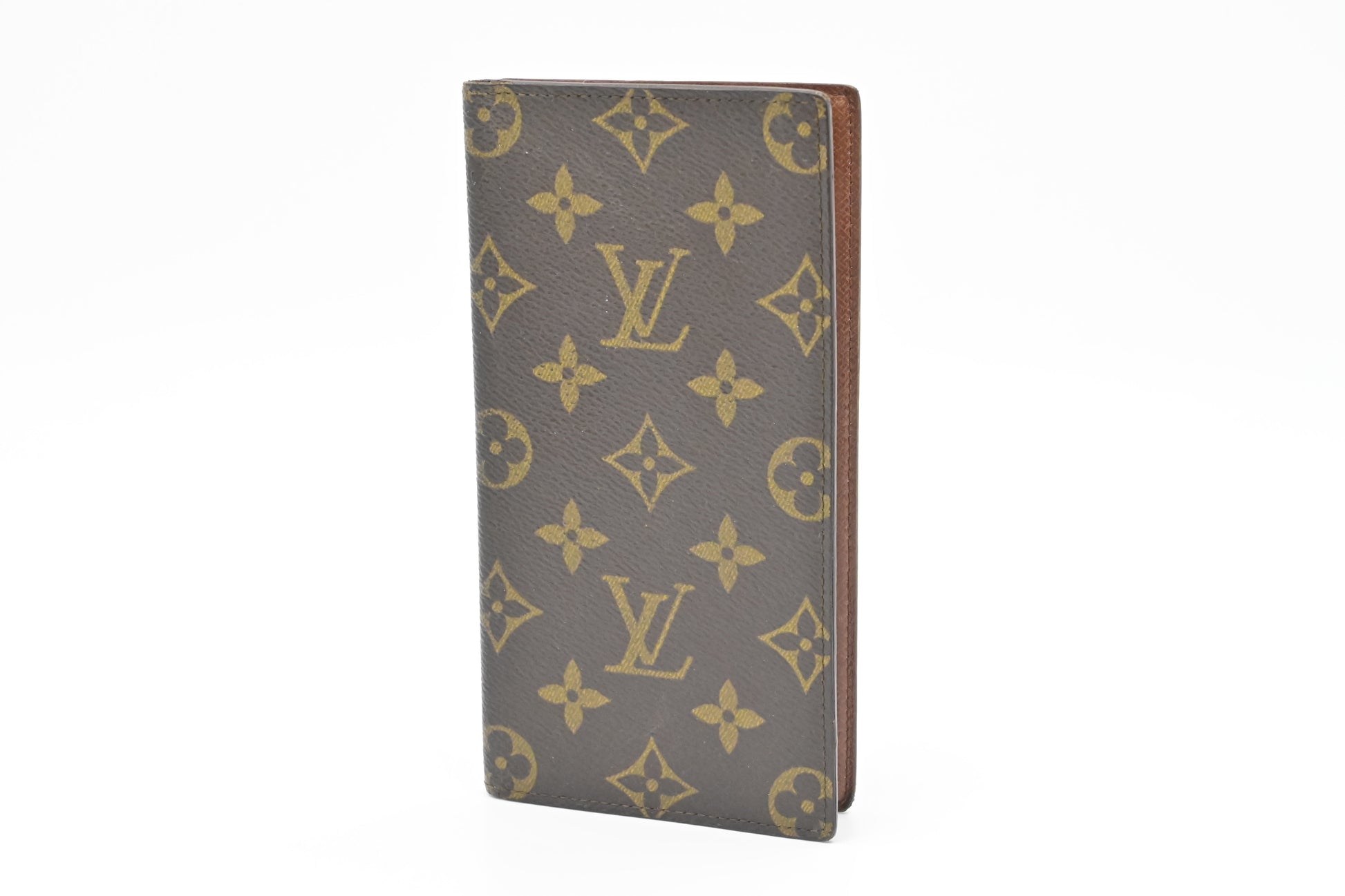 Louis Vuitton Checkbook Holder Monogram Canvas Handbag Canvas 1