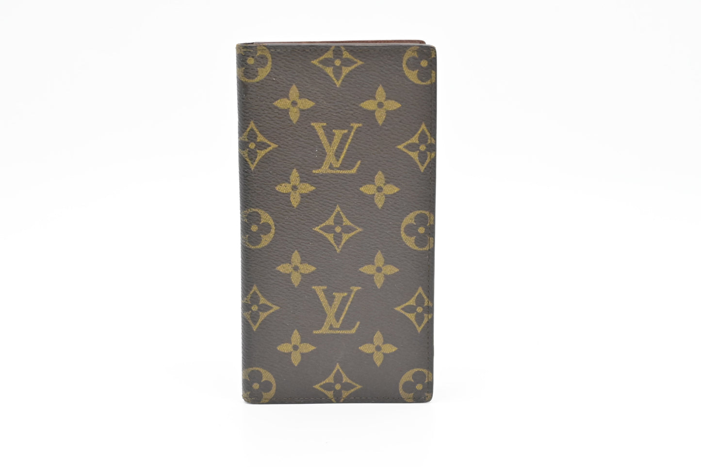 Louis Vuitton Checkbook Holder Monogram Canvas Handbag Canvas 1