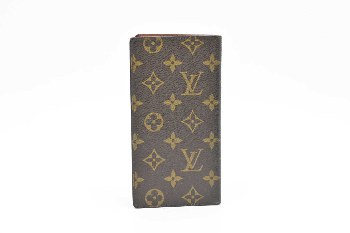 Louis Vuitton Checkbook Holder Monogram Canvas Handbag Canvas 1