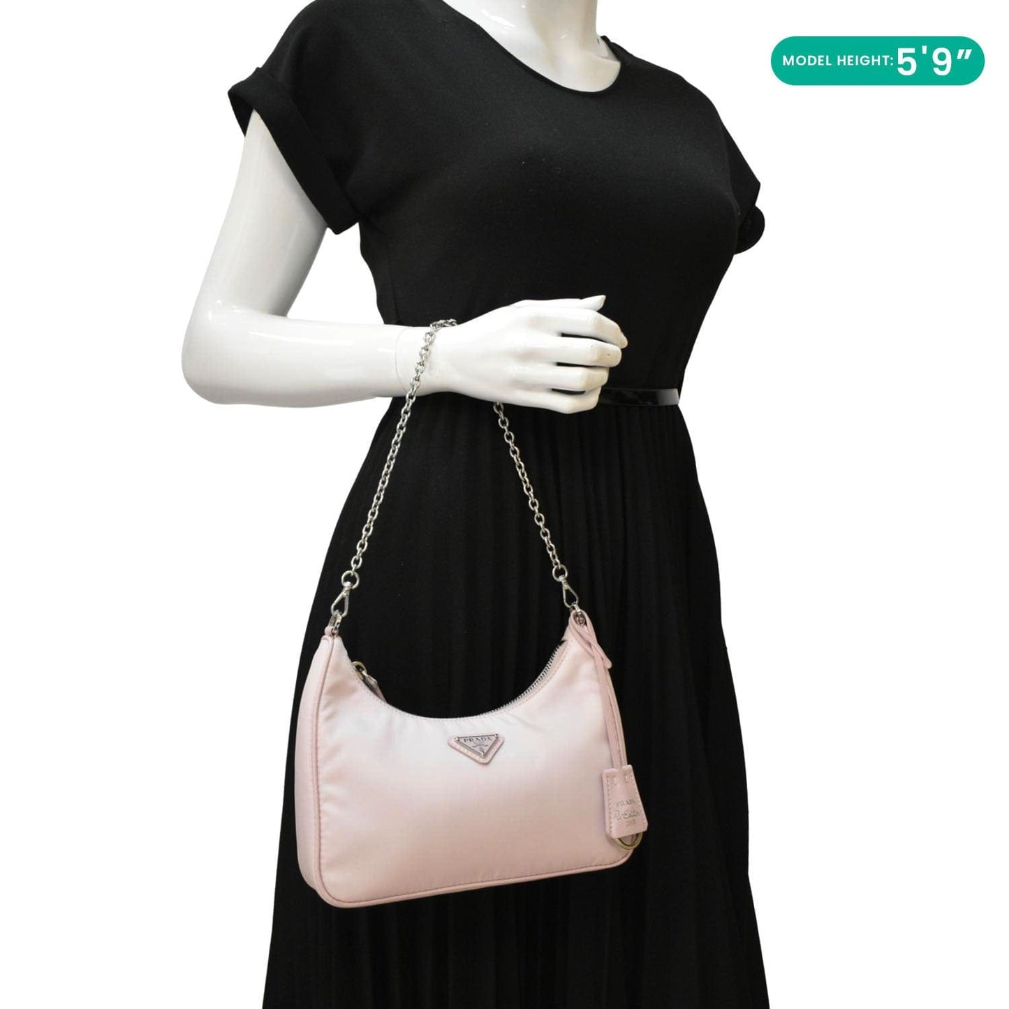 Prada Re Edition Re Shoulder Bag Light Nylon Pink