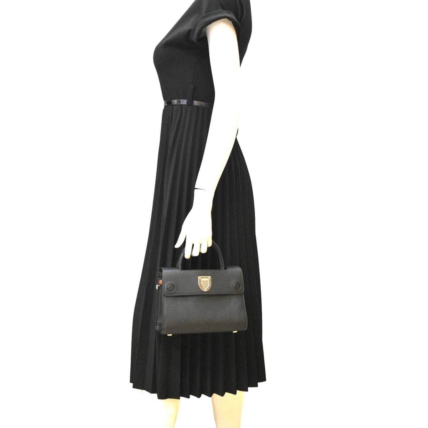 Dior ever Shoulder Bag Leather Black