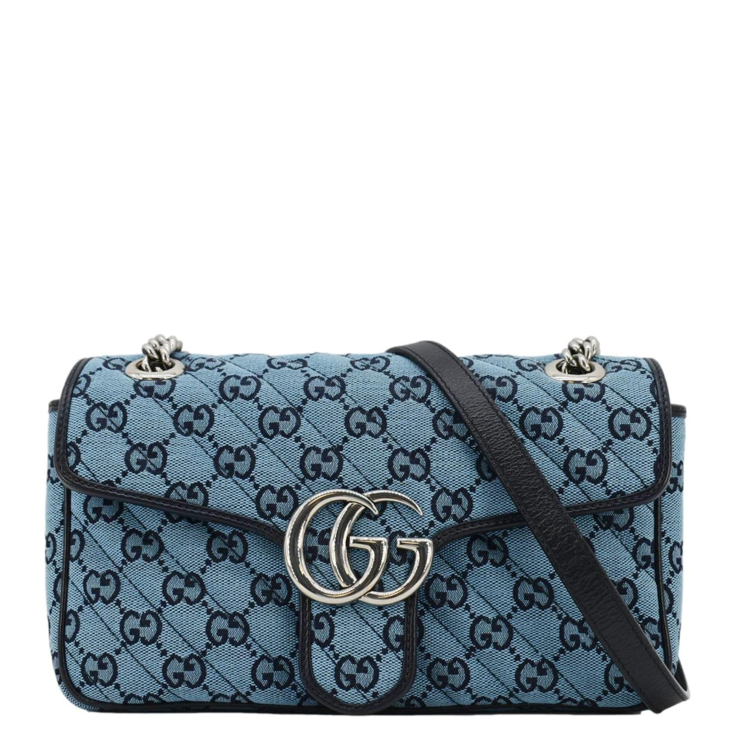 Gucci Marmont Crossbody Bag Leather Canvas