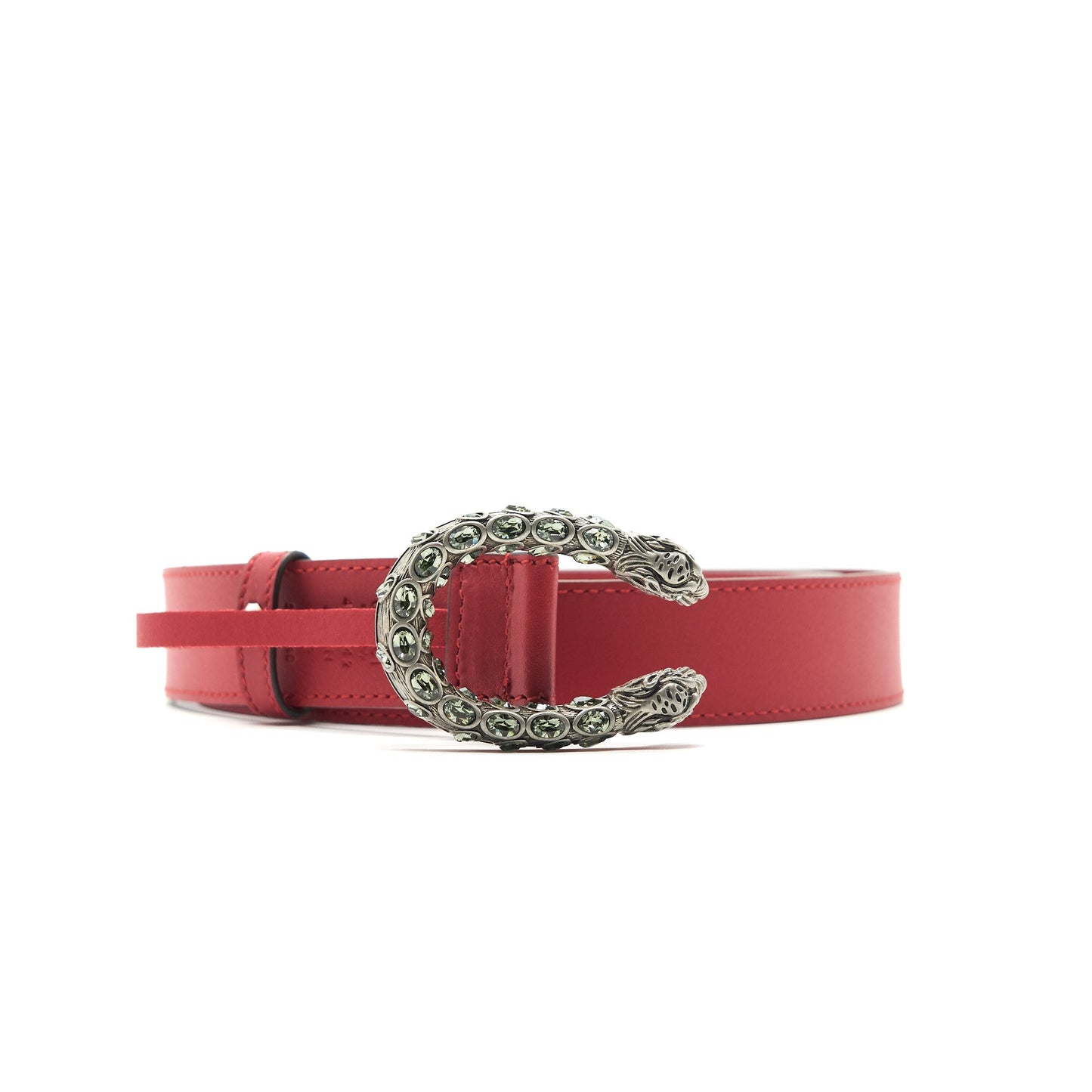 Gucci Dionysus Belt Handbag Leather Red Accessory