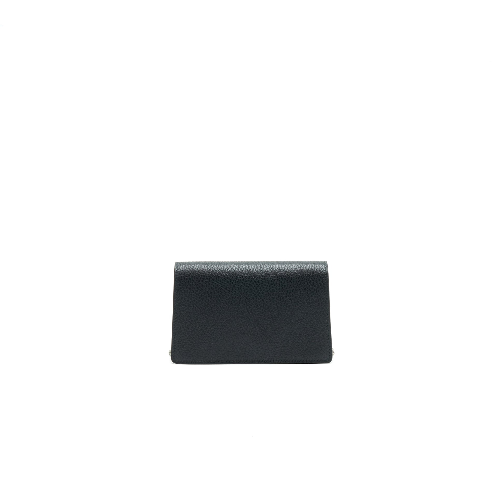 Gucci Dionysus Super Bag Leather Black Travel Bag