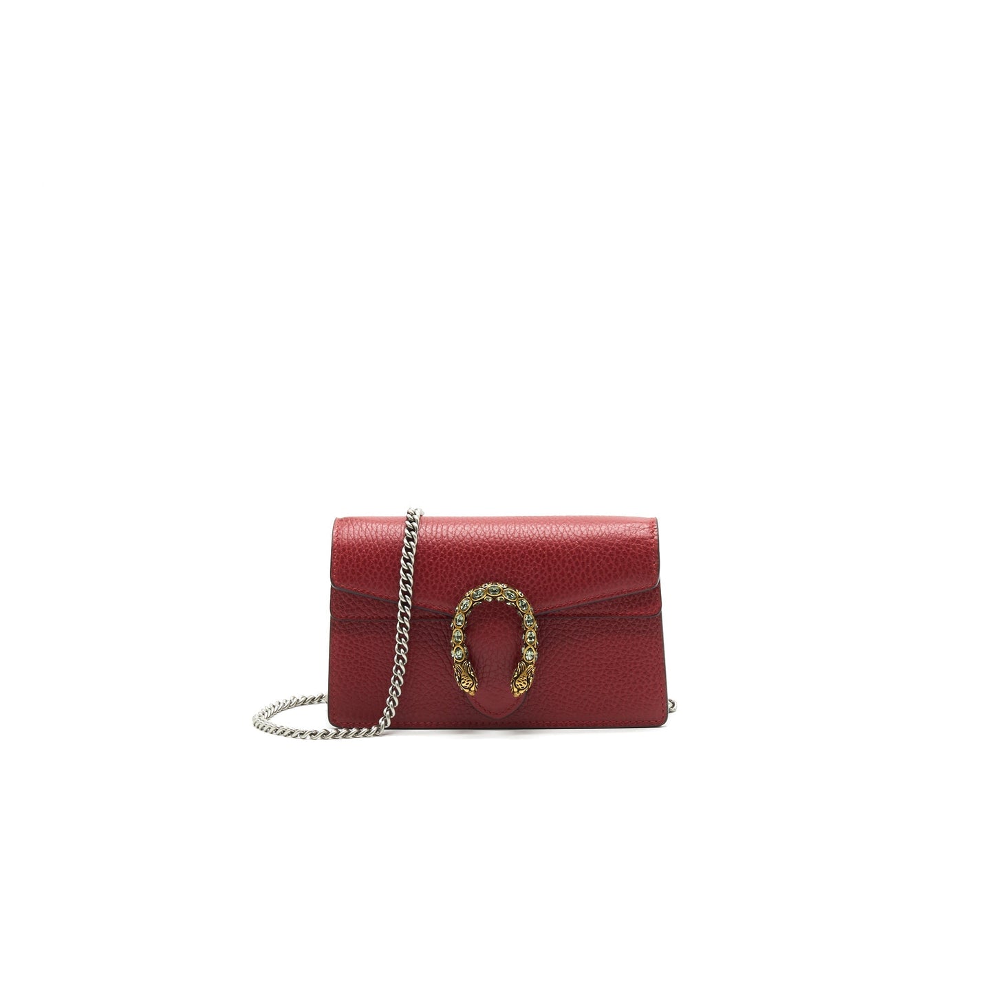 Gucci Dionysus Super Bag Leather Red Travel Bag