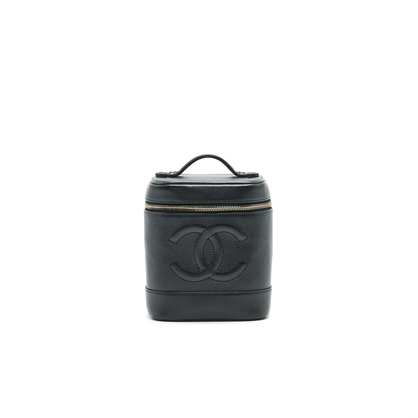 Chanel   Vanity Case Caviar Black GHW
