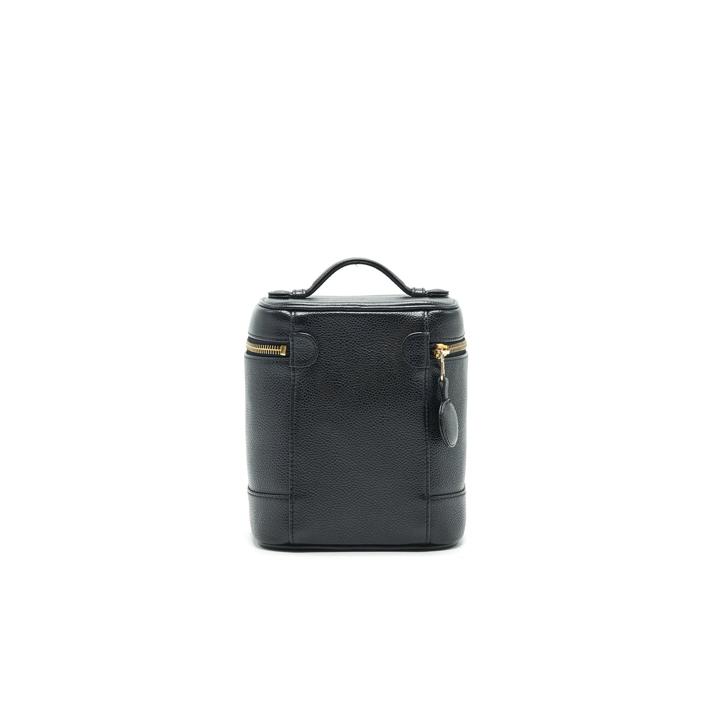 Chanel   Vanity Case Caviar Black GHW