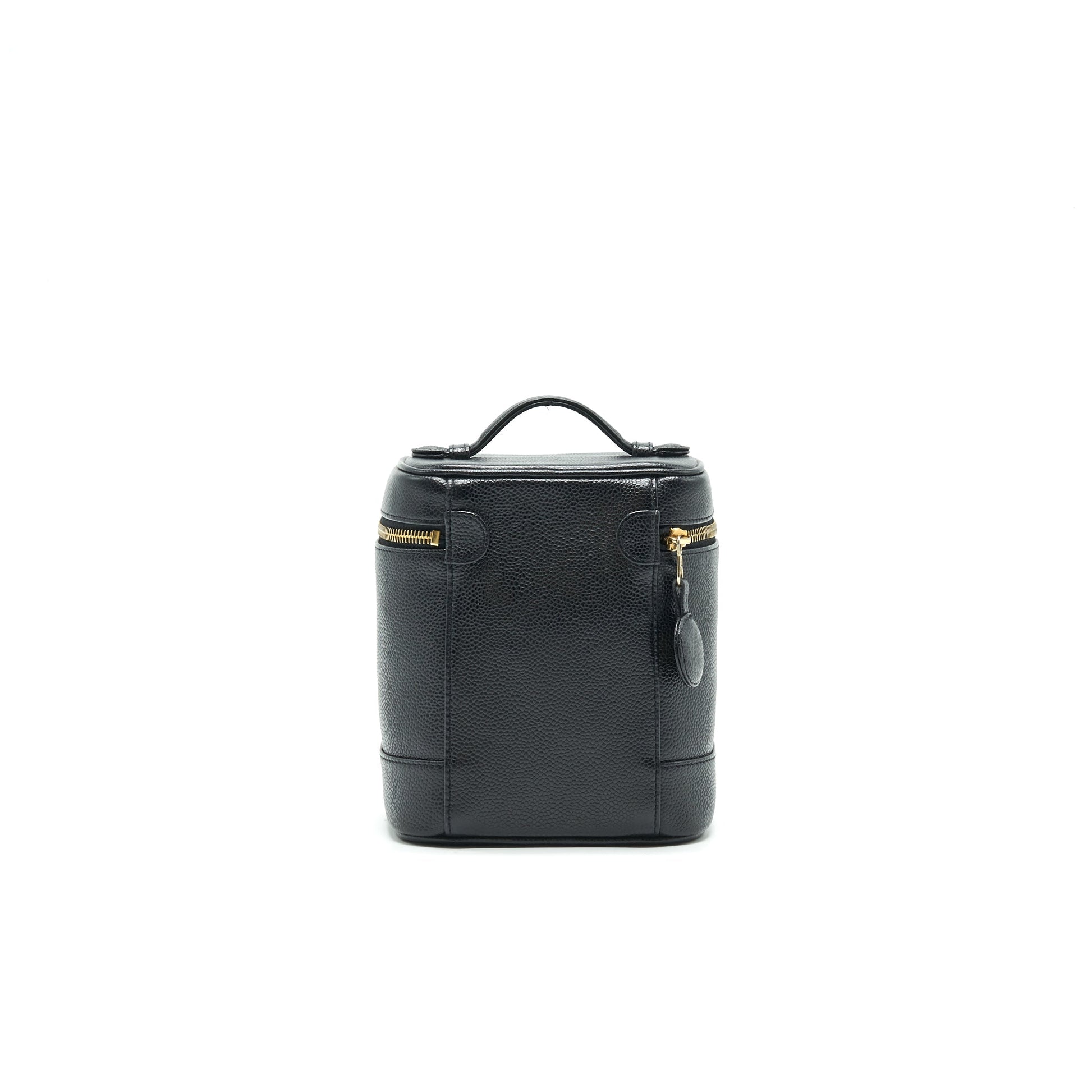 Chanel   Vanity Case Caviar Black GHW